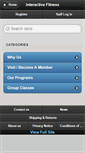Mobile Screenshot of interactivefitnessgym.com
